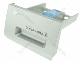 Дозатор (лоток) для порошка стиральной машины LG (серебристый)