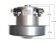 Мотор пылесоса 1400W H=115/45 мм, D=130/84 мм