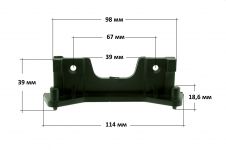 Кронштейн выдвижного ящика плиты Gefest