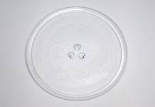 Тарелка СВЧ 255 мм Daewoo, Mystery, Galantz с креплениями под коплер 