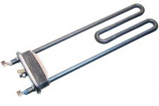 ТЭН (нагреватель) L=225 мм, 1900W, прямой без отверстия стиральной машины Electrolux, Candy