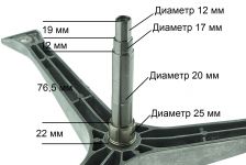Крестовина барабана стиральной машины Samsung